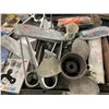 Image 2 : 36"X24" ROLLING METAL CART WITH CONTENTS INC ASST MARINE PARTS-LOTS OF STUFF