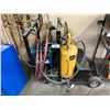 Image 1 : SAGE OILVAC. OIL EVACUATION PUMP WITH CART HAS FLAT TIRES WHICH NEED TO BE INFLATED BEFORE ROLLING