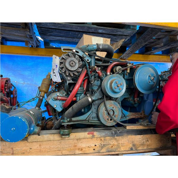 V8 DIESEL ENGINE - CONDITION UNKNOWN