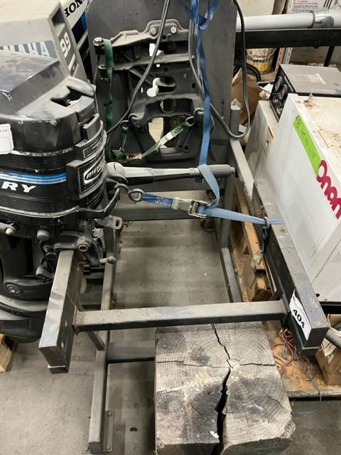 ROLLING WORK STAND FOR OUTBOARD MOTORS - Able Auctions