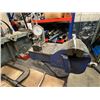 Image 2 : 8'X4' WORK BENCH WITH CONTENTS. 2X 6" VICES, ASST SPECIALTY TOOLS, VERY LARGE 5' NAIL PRY BAR, WORK