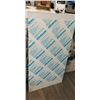 Image 1 : SMALL SHEET OF KING STARBOARD MARINE GRADE POLYMER. 43" X 24" X 1/2" THICK. INFO AT KINGPLASTIC.COM