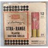 Image 1 : AMMO: SEARS XTRA-RANGE TED WILLIAMS VINTAGE BOX 12ga SHOTGUN  SHELLS