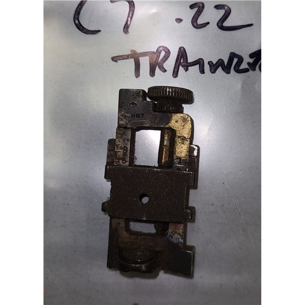 LEE ENFIELD C7 .22 TRAINER REAR SIGHT