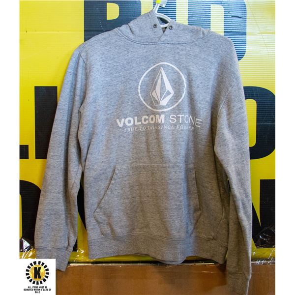 MENS VOLCOM STONE GREY HOODIE (M)