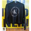Image 1 : LADIES BLACK CALVIN KLEIN HOODIE (L)
