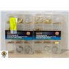 Image 1 : 2 PACKS OF 200PC PITURE HANGING SET