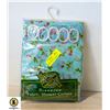 Image 1 : 3 FABRIC SHOWER CURTAINS,ASSORTED COLOURS