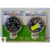Image 1 : TWO INDOOR TEMPERATURE & HUMIDITY METERS