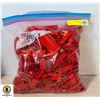 Image 1 : LEGO 1970'S 2+ POUNDS RED PIECES