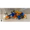 Image 1 : LEGO CONSRUCTION WORKER MINI FIGURES