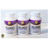 Image 1 : NEW 3PK- GLUCO SHIELD PRO 30 CAPSULE DIETARY