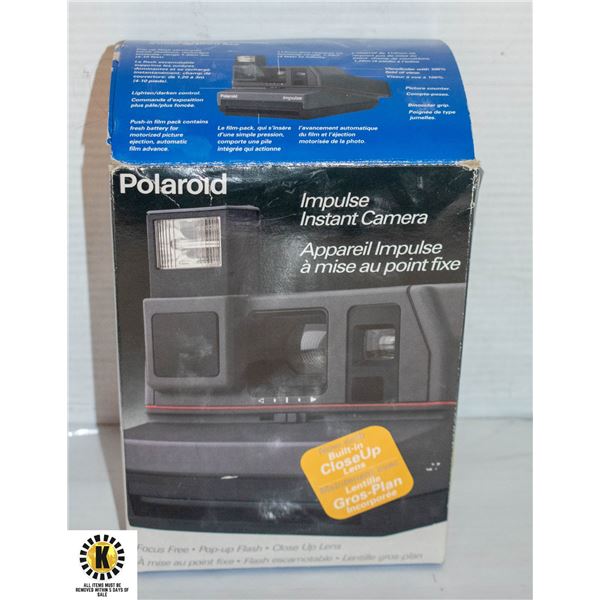 POLAROID IMPULSE INSTANT CAMERA