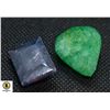 #78-GENUINE EMERALD & SAPPHIRE GEMSTONE 70.65CT