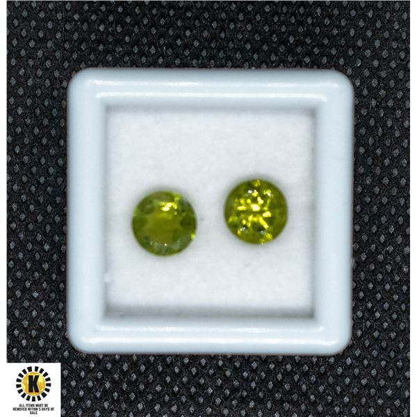 #192-NATURAL GREEN PERIDOT GEMSTONE 2.55CT