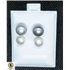 Image 1 : #15-NATURAL AKOYA PEARL EARRINGS