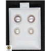 Image 1 : #06-NATURAL AKOYA PEARL EARRINGS