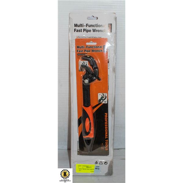 NEW - MAGIC PIPE WRENCH 2 PIECE SET