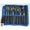 NEW - 10 PIECE INDUSTRIAL TWEEZER SET