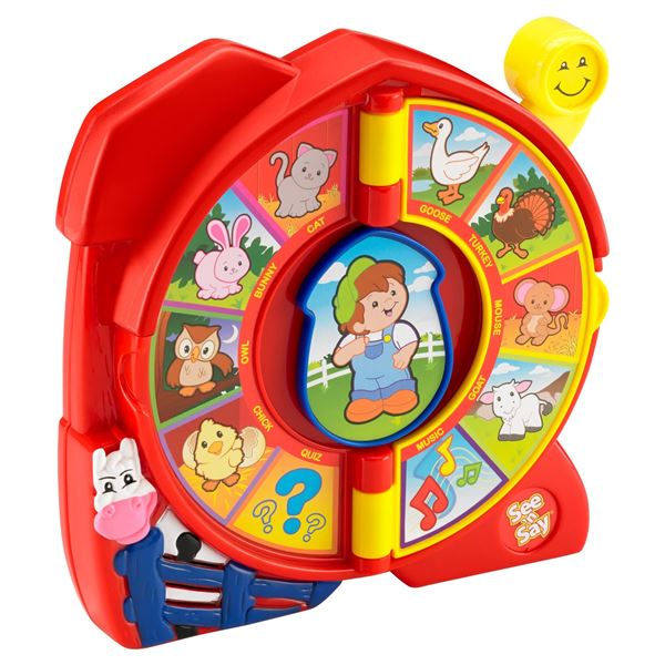 NEW ELECTRIC FISHER PRICE SEE AND SAY