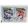 Image 1 : 2 STUART SKINNER & PHILIP BROBERG ROOKIE CARDS