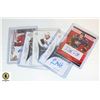 Image 1 : LOT 5 AUTOGRAPHED NHL INSERT CARDS