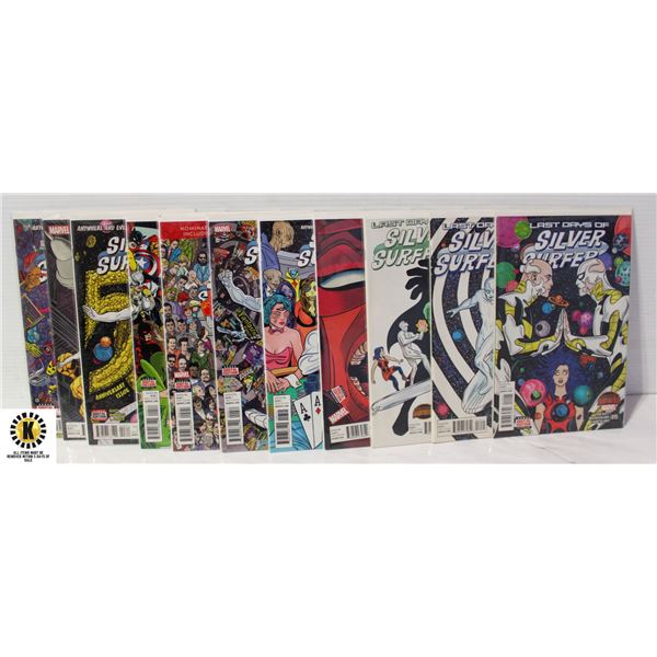 MARVEL SILVER SURFER #1-15 COMIC LOT (2015)