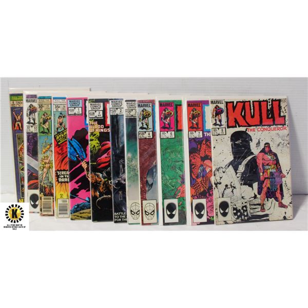 MARVEL KULL THE CONQUEROR COMIC LOT