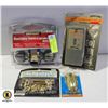Image 1 : KEYED DOOR LOCK SET, STUD FINDER, & CATCH LOCKS