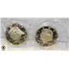 Image 1 : 2 PRESIDENTIAL U.S.A. COINS IN CASES