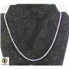 Image 1 : NEW .925 SILVER NECKLACE 18 INCHES LONG 8.3 GRAMS