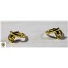 Image 1 : NEW .925 SILVER EARRINGS YELLOW GOLD RODIUM
