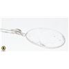 Image 1 : 925 WATERWAVE NECKLACE WITH WHITE STONE PENDANT