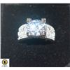 Image 1 : S925 NATURAL MOISSANITE RING SIZE 8