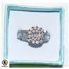 Image 1 : S925 WHITE ZIRCON RING SIZE 8