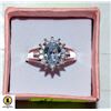 Image 1 : S925 SHINY ZIRCON RING SIZE 8