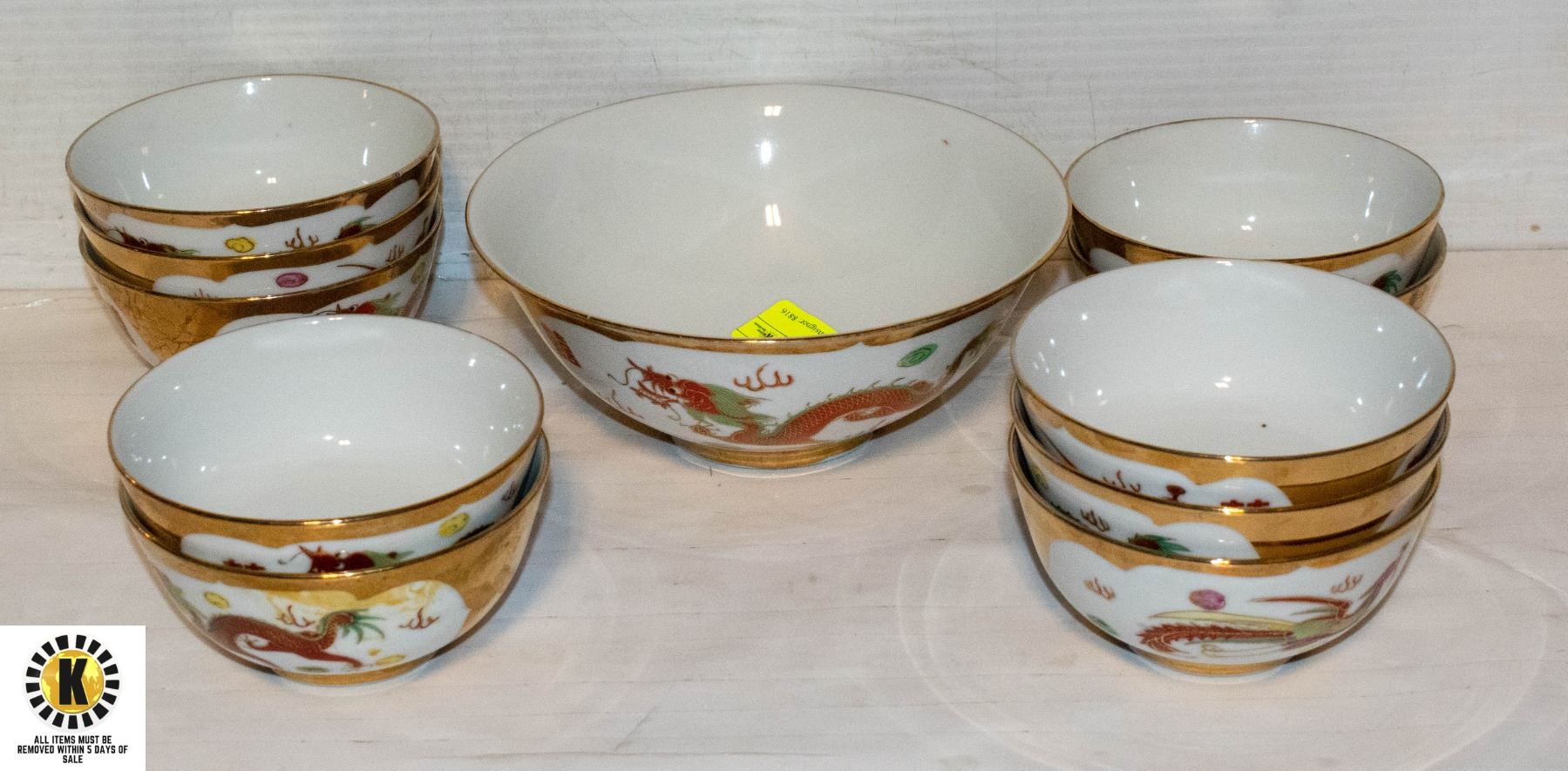 CHINESE RICE BOWL SET
