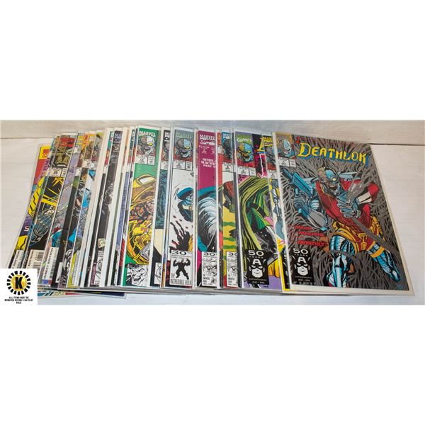 MARVEL DEATHLOK #1-30 COMIC LOT PLUS ANNUAL