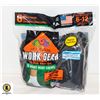 Image 1 : 6 SHORT BOOT CREW SOCKS,SIZE 6-12,FRUIT OF THE