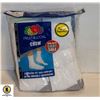 Image 1 : WHITE CREWSOCKS,SIZE 12-16,6-PACK,FRUIT OF THE