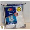 Image 1 : WHITE CREWSOCKS,SIZE 12-16,6-PACK,FRUIT OF THE