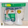 Image 1 : ANKLE SOCKS WHITE SIZE 6-12,6-PACK,FRUIT OF THE