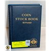 Image 1 : COIN STOCK BOOK WITH COLLECTABLE COINS