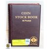 Image 1 : COIN STOCK BOOK WITH COLLECTABLE COINS