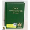 Image 1 : COIN STOCK BOOK WITH COLLECTABLE COINS