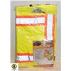Image 1 : NEW HI-VIZ YELLOW RAIN JACKET AND PANTS