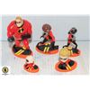 Image 1 : COLLECTOR INCREDIBLES FAMILY FIGURES