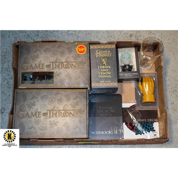 2 - GAME OF THRONES LOOT BOXES - 1 SEALED