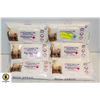 Image 1 : 6 CLEANETTE REFRESHING WIPES,ANTIBACTERIAL WIPES