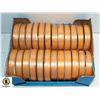 Image 1 : 24 ROLLS OF GOLD CURLING RIBBON